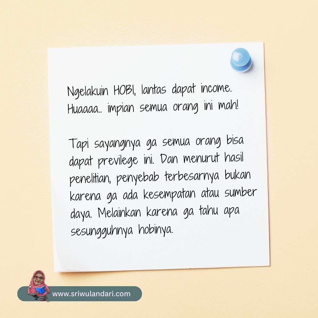 Income dari Hobi